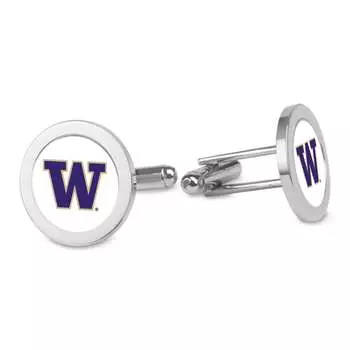 Галстук Jardine Washington Huskies, серебряный