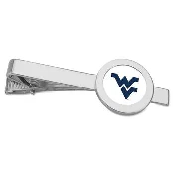 Галстук Jardine West Virginia Mountaineers, серебряный
