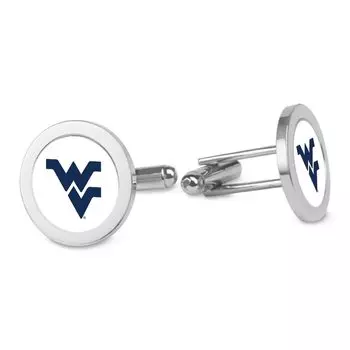 Галстук Jardine West Virginia Mountaineers, серебряный