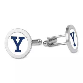 Галстук Jardine Yale Bulldogs, серебряный