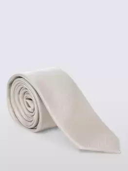 Галстук Kin Silk Blend Thin, кремовый
