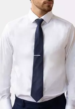 Галстук KRAWATTENNADEL Kuzzoi, цвет silver-coloured