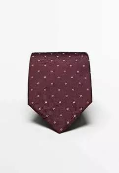 Галстук Massimo Dutti, бордовый
