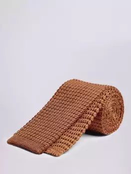 Галстук Moss Knitted Silk, бронзовый