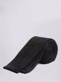 Галстук Moss Knitted Silk, черный