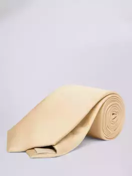 Галстук Moss Oxford Silk, желтый