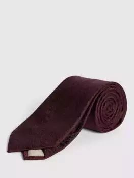 Галстук Moss Silk Paisley, красный