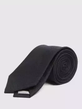 Галстук Moss Silk Semi Textured, черный