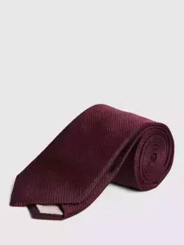 Галстук Moss Silk Semi Textured, красный