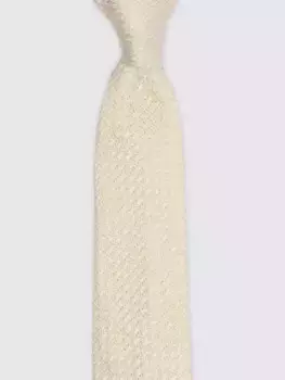 Галстук Moss Textured, бежевый