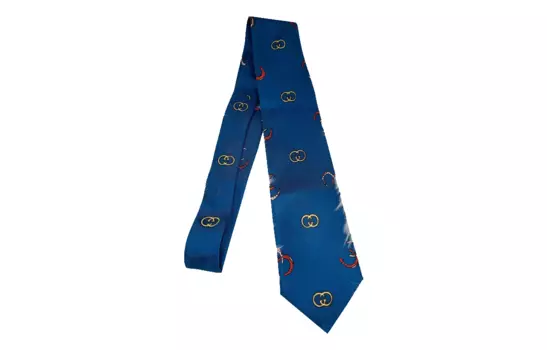 Галстук мужской Gucci, синий