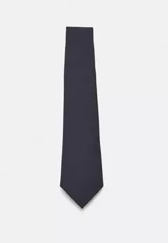 Галстук SLHPETER STRUCTURE TIE Selected, темно-синий