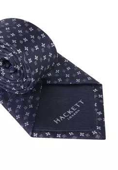 Галстук SMALL FLOWER Hackett London, синий