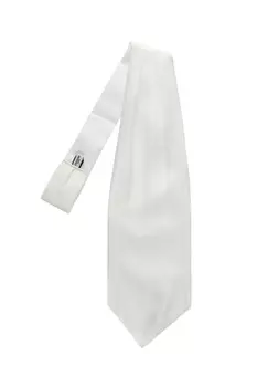 Галстук SOLID ASCOT John Henric, белый