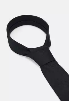 Галстук Tonal Structure Calvin Klein, черный