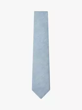 Галстук в елочку Hackett London, цвет Sky Blue