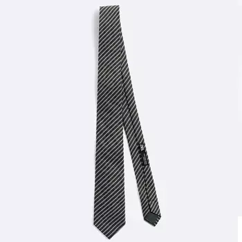 Галстук Zara Striped Jacquard, синий