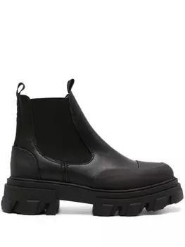 GANNI ботинки челси Cleated, черный