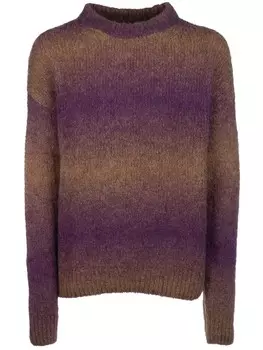 Gant джемпер с эффектом омбре, фиолетовый