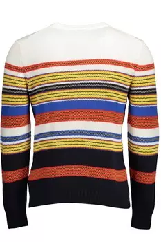 Gant Elegant с длинными рукавами и круглым вырезом мужской свитер, синий