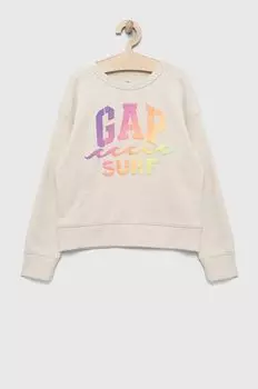 GAP детская толстовка, бежевый