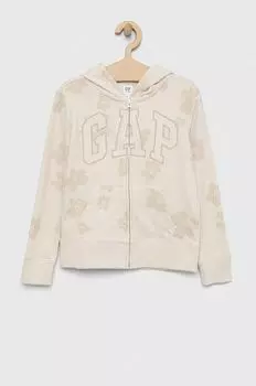 GAP детская толстовка, бежевый