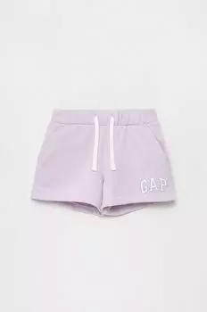 GAP детские шорты, фиолетовый