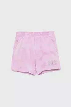 GAP детские шорты, фиолетовый