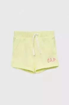 GAP детские шорты, желтый