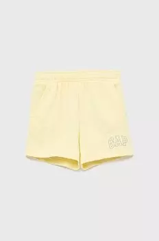 GAP детские шорты, желтый