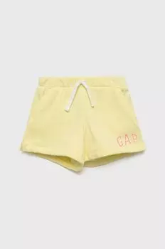 GAP детские шорты, желтый