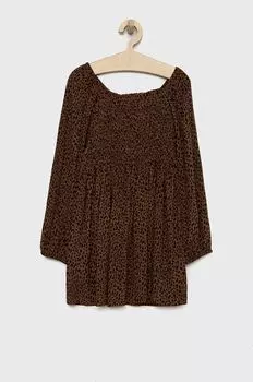 GAP детское платье, коричневый