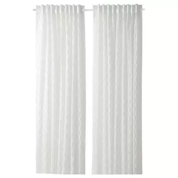 Гардина Ikea Sotstavmal, 2 предмета, белый