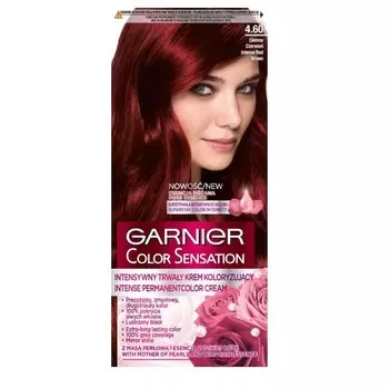 Garnier, Color Sensation, Крем-краска, 4.60 Интенсивный темно-красный