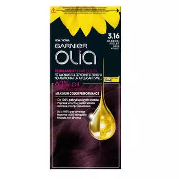 Garnier Краска для волос Olia 3.16 Deep Violet