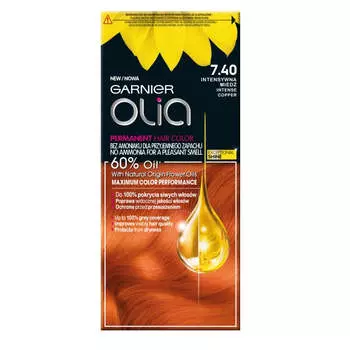 Garnier Краска для волос Olia 7.40 Intense Copper