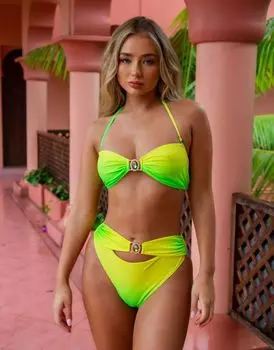 Гавайский лиф бикини-бандо Moda Minx X Amber Jepson Amour