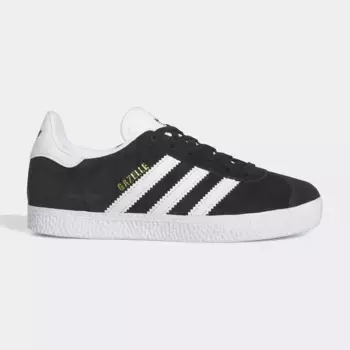 Gazelle Adidas Originals детские повседневные кроссовки, чёрный