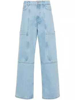 Gcds прямые джинсы Ultrapocket, синий