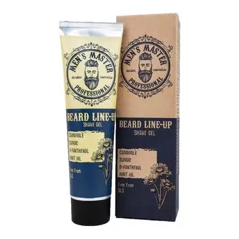 Гель для бритья Beard Line-Up Men's Master, 100 мл