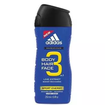 Гель для душа, 250 мл Adidas, Sport Energy
