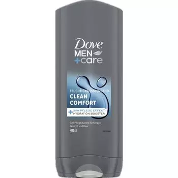 Гель для душа 3 в 1 Clean Comfort Dove Men+Care, 400 ml