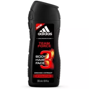 Гель для душа 3 в 1 для мужчин, 250 мл, Adidas