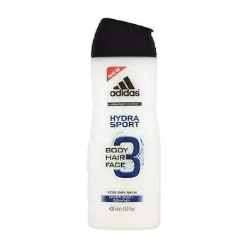 Гель для душа 3в1, 400 мл Adidas, Hydra Sport