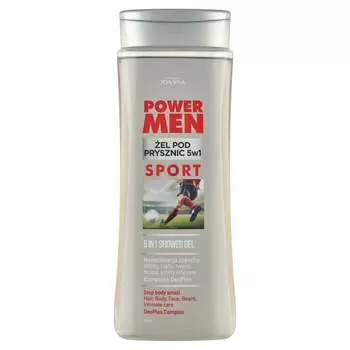 Гель для душа 5в1, 300 мл Joanna, Power Men Sport
