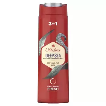 Гель для душа deep sea gel de ducha Old Spice, объем 400 мл