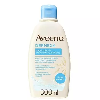 Гель для душа Dermexa Emollient для ежедневного использования для сухой кожи, 300 мл, Aveeno
