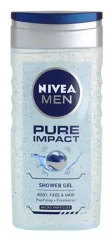 Гель для душа для мужчин Nivea Men Pure Impact