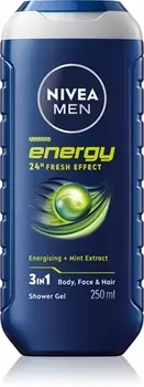 Гель для душа для мужчин NIVEA MEN Energy, 250 ml