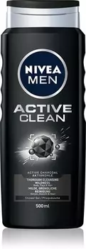 Гель для душа для мужчин NIVEA MEN Active Clean, 500 ml